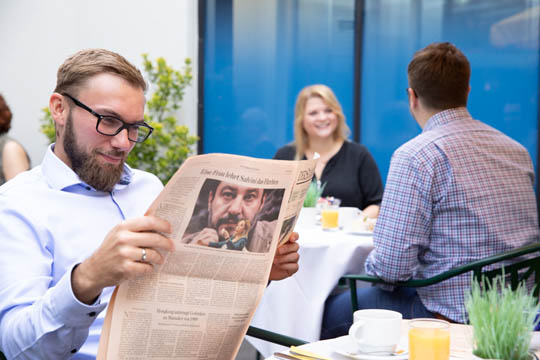 Frühstücken in Graz Hotel Gollner Innenstadt