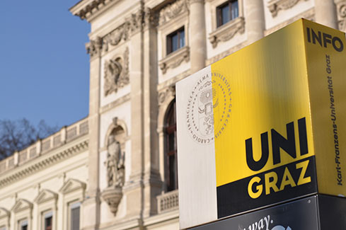 Karl Franzens Universität Graz nahe Hotel Gollner