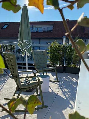 Dachterrasse im Hotel Gollner Graz