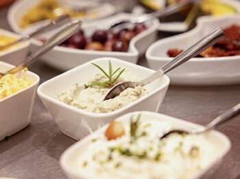 Frühstücksbuffet im Hotel Gollner Graz